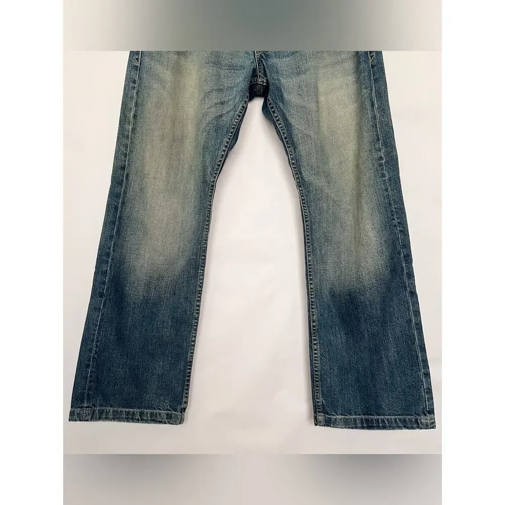 Levi’s 514 Slim Straight Jean Cotton Denim Mens Size 36x29 (actual 34x28.5) Blue
